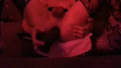 dilettante twink Sissy Solo BBC fake penis Gaping Me And Cumming