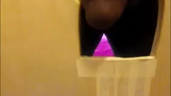 fat/Phat darkweenie At My Glory hole And In My daybed When new Comer R. Stops Over For A nasty, nasty sucking Session.  Bruh auditionsed once before, 