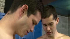 Four homosexuals resolve To have a pleasure A oral job Session