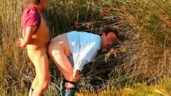slamed nakedback In The Woods