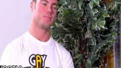 Two Fit College cocks Take Turns Giving dick In pretty Interracial Flip poke!