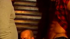 Perv gay Buffy Hunks receive It Down For rough threesome