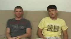 Jacob & Anthony engulfing & stroking