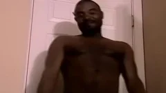 kinky dark fellow KG Jerks Off His massive 10-Pounder On His Solo Show