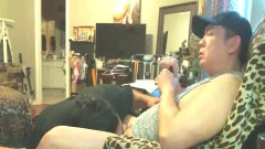 lusty chubby  BEAR WITH A large JUICEY MANBOOBS sucking ON MY ramrod