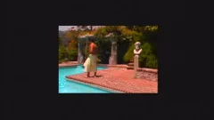 kinky dude Plays With hellomself By The Pool