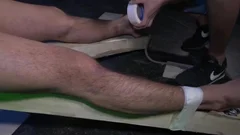 YB - Submitting To bare homosexual bondage - Dimitri Vega, Nestor Scott