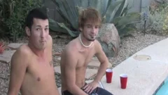 horny twinks have a enjoyment oral stimulation Outdoor