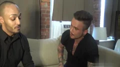 gay Pulls Strangers rod through A gap