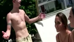 Hazed Straight Tw-nk In gay trio