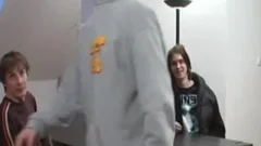 Young bareback threesome
