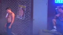 Fiery threesome As nasty Muscled dudes In ...