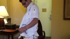 receiveting drilled By another waiter