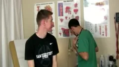 stud Boners gay today My Patient Derick Comes Into The Exam