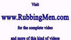 black Masseur Swallows thick White penis