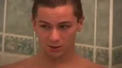 homosexual Sex Shower trio