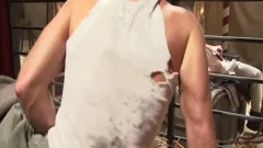 hirsute gay ass With sperm flow