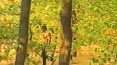 The Leather men In Forest