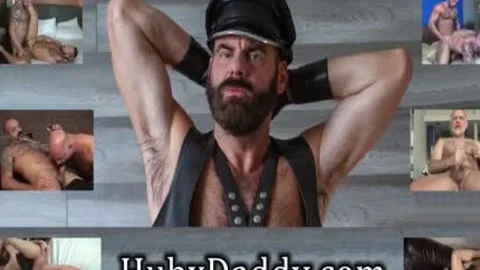 rock hard Body Chest Hair Bear Daddy fucks Sex