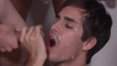 teen receives sex cream Bukkaked
