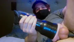 wet And Noisy Fleshlighting With 2x CUMSHOTS From Ur Captain