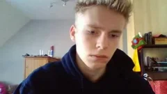 German twink Cums On Web Camera, Large rod, Round A-aperture