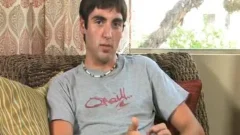 filthy butt Latin dude Masturbating his dong