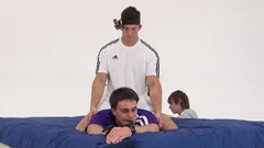 dark guy With large dick Masturbates And Cums In Live