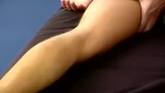 Great Massage To A giant chunky White 10-Pounder With A giant Cums