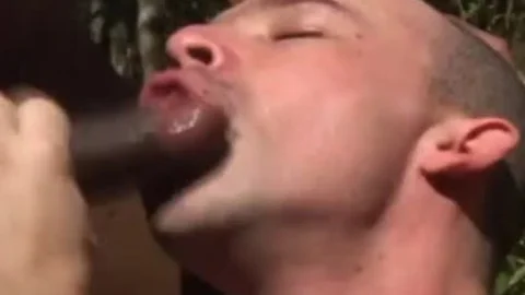 that guy Jerks His shlong whilst Sitting On A dark fellow