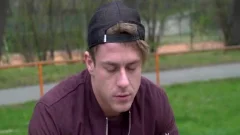 unprotected Skateboarder Finds A ramrod Buddy