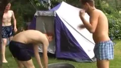 hawt teen 3some Outdoor