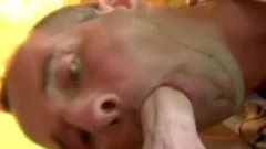 Tattooed Hunk Is Hungry For 10-Pounder