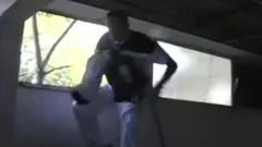 A homosexual three-some In A Warehouse