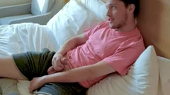 lad Impales Stepbrother's Virgin ass After Catching Jerking
