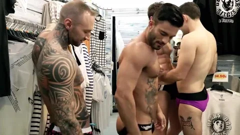 amazing Foursome. slutty gay Sex