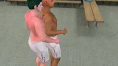 skankty\n 3D ebony Hunk getting fucked pooperly