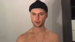 boy Stroking His ramrod