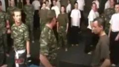 Czech Series - bisex Army teaching P1