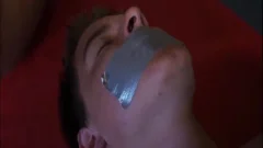 Young too cute hunk bareback group sex