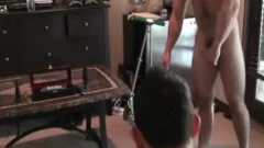 gigantic weenie gay oral stimulation With ejaculation