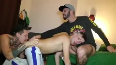 Stretching A Brit slut