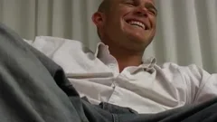 Jarred Tugging His penis
