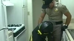 dirty Hard Bodied Muscled homosexual Bears In Uniform pounding Hard