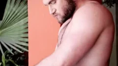 shaggy homo threesome And cumshot