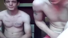 UK friends Jerking On cam