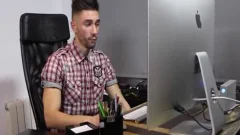 Fake weenie Riding In Office