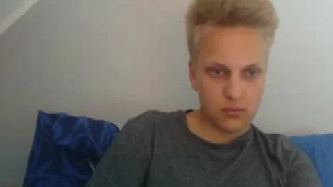 German pretty chap Cums And Eats It, delicious large a-hole