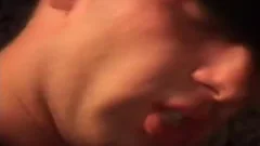 Leather Clad dude receives his Hard penis sucked Off
