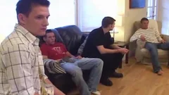 Next Door Buddies: Sneaky Samuel Stumbles onto Big Dicks